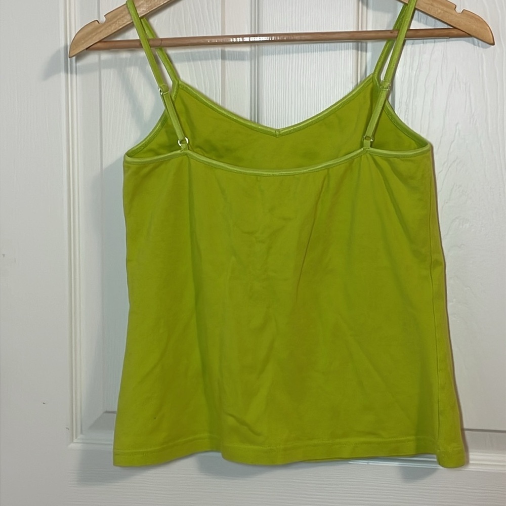Vintage Lilly Pulitzer Lime Green Cami, Medium - Picture 3 of 5
